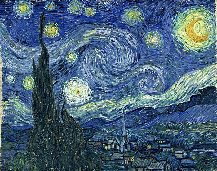 Vincent Van Gogh The Starry Night Germany oil painting art